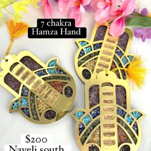 7 Chakra Hamsa Hand Hanger